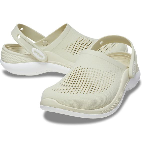 Тапочки унісекс Crocs Literide&trade; 360 Clog Beige (206708-2Y2), 37-38, WHS, 1-2 дні