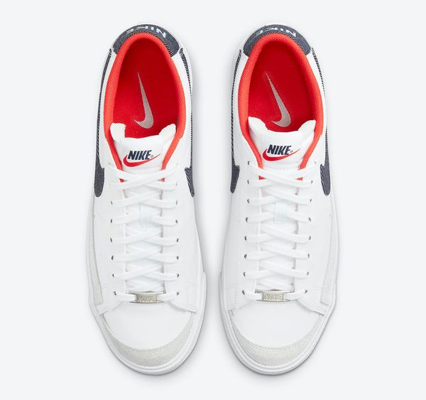 Кеды мужские Nike Blazer Low '77 Vintage (DJ6201-100), 42.5, WHS, 1-2 дня