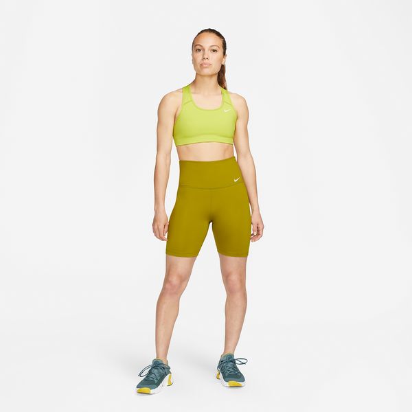 Спортивный топ женской Nike Swoosh Womens Medium-Support Non-Padded Sports (BV3630-308), L, WHS, 40% - 50%, 1-2 дня
