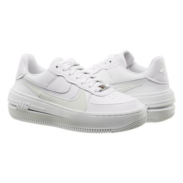 Кросівки жіночі Nike Air Force 1 Plt.Af.Orm Triple White W (DJ9946-100), 36.5, WHS, 1-2 дні