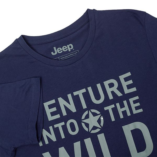 Футболка мужская Jeep T-Shirt Venture Into The Wild (O102592-K878), L, WHS, 10% - 20%, 1-2 дня