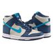 Фотография Кроссовки женские Nike Dunk High Gs Grey Blue (DB2179-006) 1 из 5 в Ideal Sport