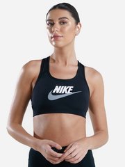 Спортивний топ жіночий Nike W Nk Df Swsh Cb Futura Gx Bra (DM0579-010), L, WHS, 30% - 40%, 1-2 дні