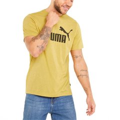 Футболка чоловіча Puma Essentials Heather Crew Neck Short Sleeve T-Shirt Casual - Yellow (586276-31), M, WHS, 1-2 дні