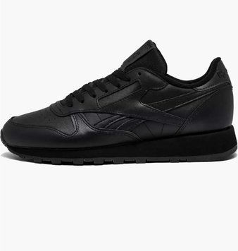 Кроссовки мужские Reebok Classic Leather Black (100243913), 40.5, WHS, 10% - 20%, 1-2 дня