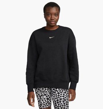 Кофта жіночі Nike Nsw Phnx Flc Os Crew (DQ5733-010), S, WHS, 30% - 40%, 1-2 дні