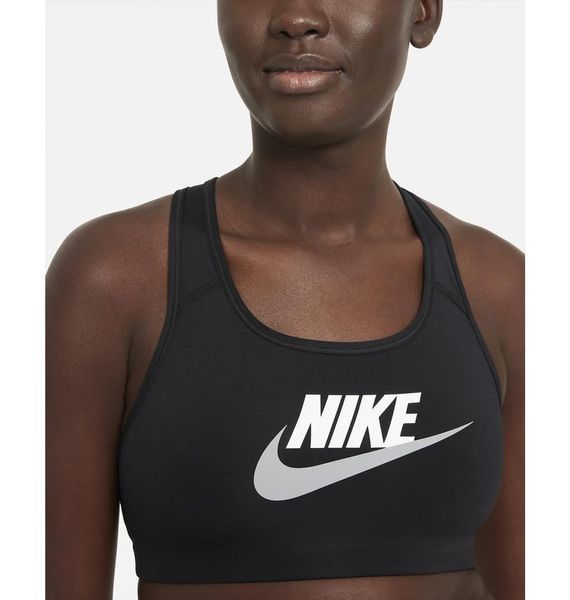 Спортивний топ жіночий Nike W Nk Df Swsh Cb Futura Gx Bra (DM0579-010), L, WHS, > 50%, 1-2 дні