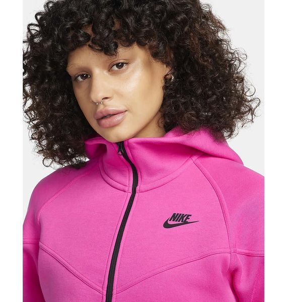 Кофта жіночі Nike W Nsw Tch Flc Wr Fz Hdy (FB8338-605), XS, WHS, 10% - 20%, 1-2 дні