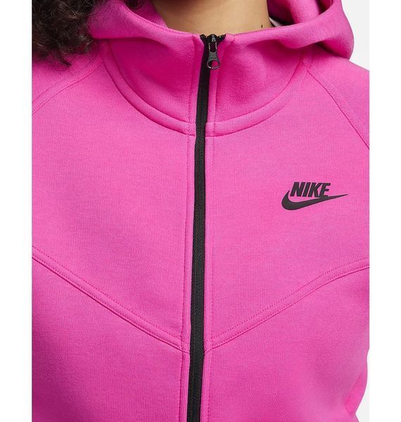 Кофта жіночі Nike W Nsw Tch Flc Wr Fz Hdy (FB8338-605), XS, WHS, 10% - 20%, 1-2 дні