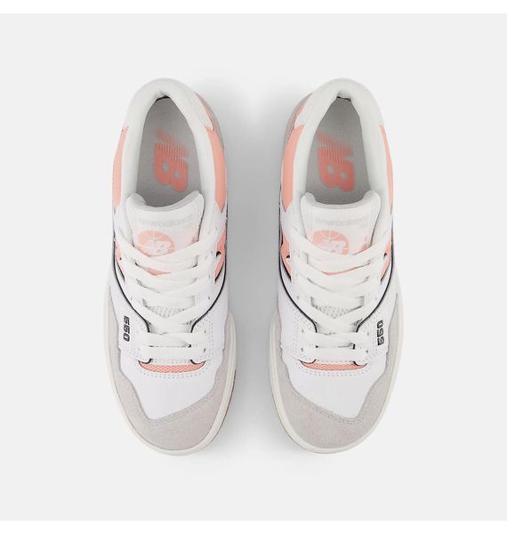 Кросівки жіночі New Balance 550 Big Kid White/Peach (GSB550SK), 39, WHS, < 10%, 1-2 дні