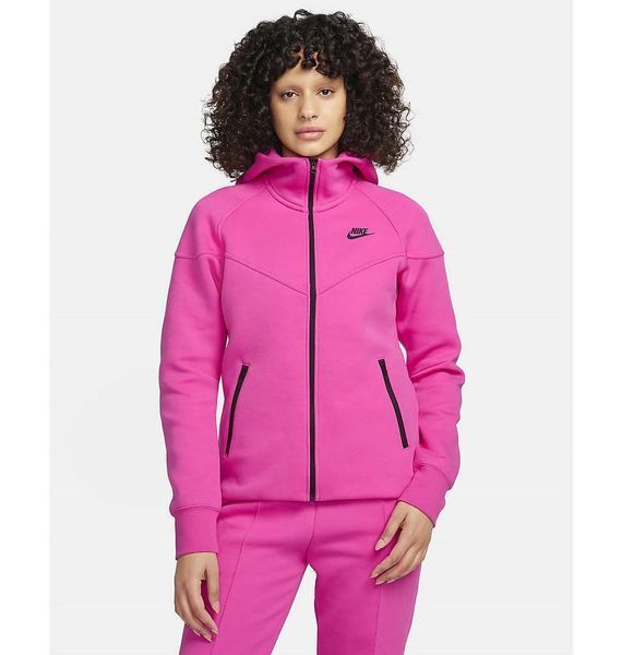 Кофта жіночі Nike W Nsw Tch Flc Wr Fz Hdy (FB8338-605), XS, WHS, 10% - 20%, 1-2 дні