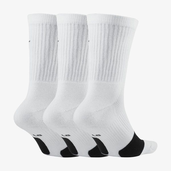 Шкарпетки Nike Crew Everyday Bball 3Pr (DA2123-100), M, WHS, 30% - 40%, 1-2 дні
