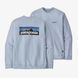Фотографія Кофта чоловіча Patagonia P-6 Logo Uprisal Crew Sweatshirt Steam Blue (STME39657) 2 з 2 в Ideal Sport