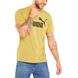 Фотографія Футболка чоловіча Puma Essentials Heather Crew Neck Short Sleeve T-Shirt Casual - Yellow (586276-31) 1 з 4 в Ideal Sport