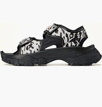 Сандалі жіночі Adidas By Stella Mccartney Hika Outdoor Sandals Black/White (IF1797), 37, WHS, 1-2 дні