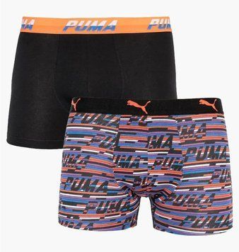 Труси-боксерки чоловічі Puma Logo Aop Boxer 2P (501003001-030), M, WHS, < 10%, 1-2 дні