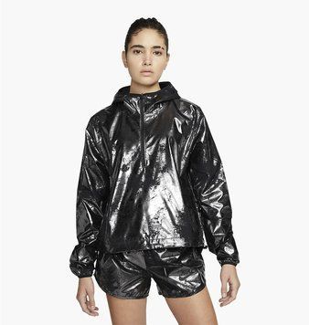 Куртка женская Nike Air Metallic/Black (DJ8642-010), M, WHS, 1-2 дня
