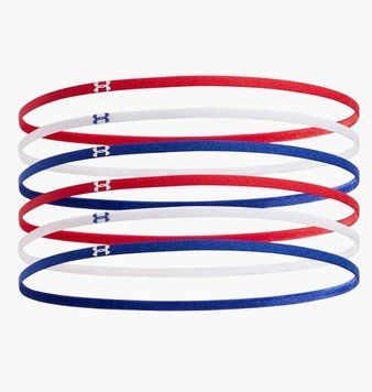 Повязка на голову Under Armour Ua W Mini Elastic 6Pk (1389932-600), One Size, WHS, < 10%, 1-2 дня
