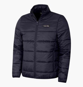 Куртка мужская Calvin Klein 2026 Adventure Full Zip Packable Padded Blue (C10073-NAVY), L, WHS, 1-2 дня