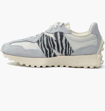 Кросівки чоловічі New Balance 327 Zebra Pastel White/Light Blue (MS327AI1), 42.5, WHS, < 10%, 1-2 дні