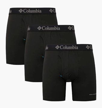 Труси-боксерки чоловічі Columbia Pack Comfort Boxer Brief 3Pp (RCU3013), S, WHS, < 10%, 1-2 дні