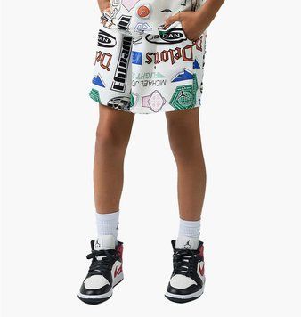 Шорты подростковые Jordan Essentials French Terry Printed White (95D743-782), L, WHS, < 10%, 1-2 дня