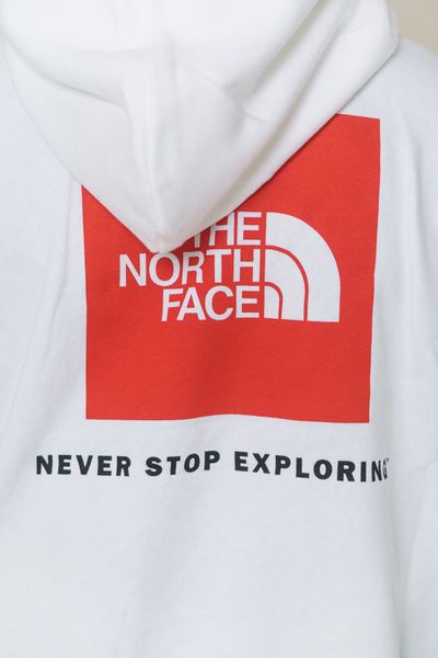Кофта мужские The North Face Box Nse Pull Over Hoody Tnf White (NF0A4761FN4), S, WHS