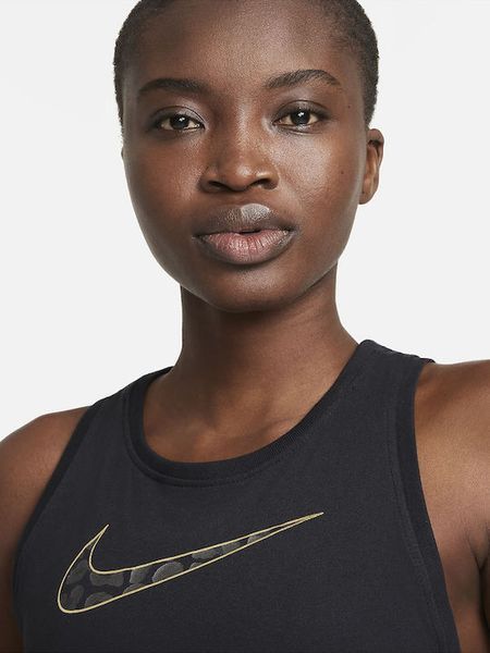 Майка жіноча Nike Dri Fit Graphic Tank (DM2860-010), S, WHS, 10% - 20%, 1-2 дні