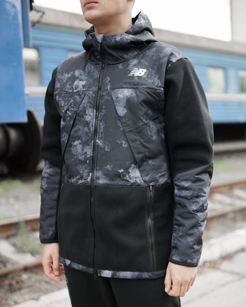 Куртка мужская New Balance Nb R.W.T. Hybrid Fleece (MJ03040BK), L, WHS