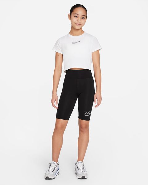 Футболка детская Nike Cropped Dance T-Shirt (DQ5095-100), XL, WHS, 10% - 20%, 1-2 дня