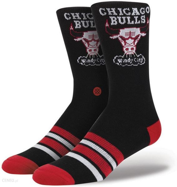 Шкарпетки Stance Chicago Bulls Crew Socks (M313ABUL-BLACK), 44-48, WHS, 10% - 20%, 1-2 дні