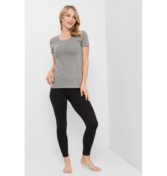Футболка жіноча Kappa T-Shirt Mezza Manica Girocollo (K2501-GRIGIOUNITO), L, WHS, < 10%, 1-2 дні