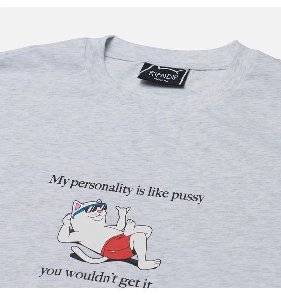 Футболка чоловіча Ripndip Ripndip Wouldnt Get It Grey (RNDSUM24GET), L, WHS, 1-2 дні