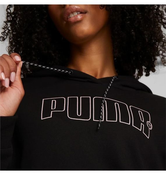 Кофта женские Puma Rebel Terry Hoodie Black (671167-01), L, WHS, < 10%, 1-2 дня