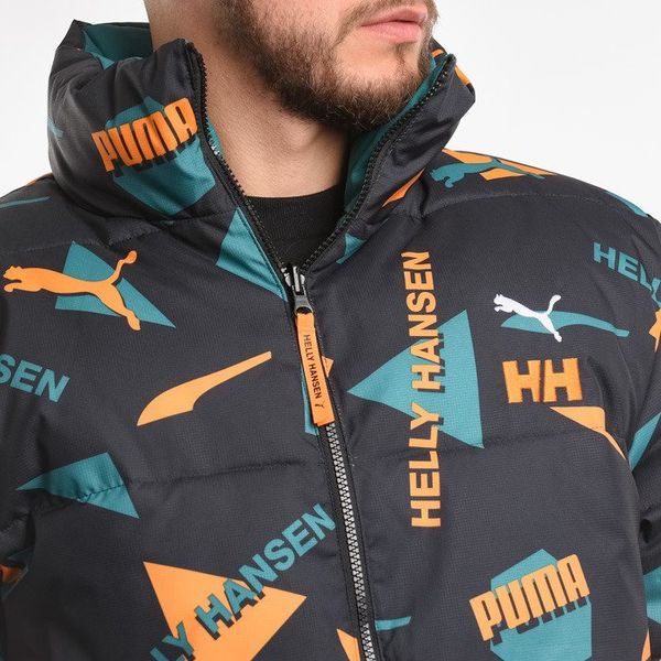 Куртка чоловіча Puma X Helly Hansen Jacket Teal Green-Aop Front (597081-98), XS, WHS, 10% - 20%, 1-2 дні