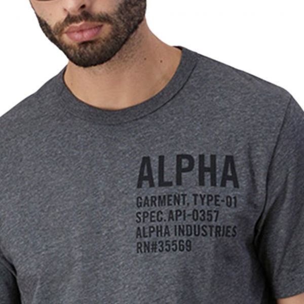 Футболка чоловіча Alpha Industries Graphic Tee (MTA53000C1_068), S, WHS, 30% - 40%, 1-2 дні