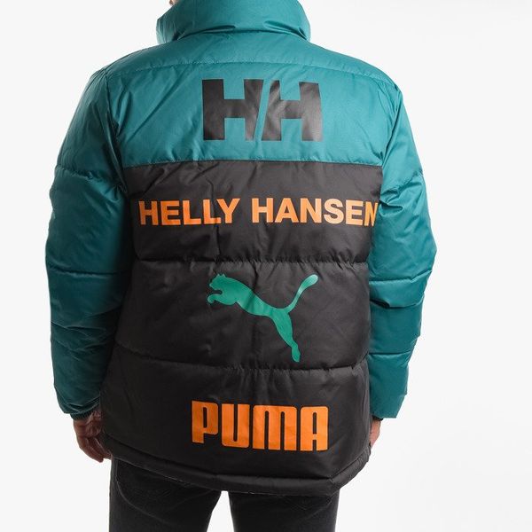 Куртка чоловіча Puma X Helly Hansen Jacket Teal Green-Aop Front (597081-98), XS, WHS, 10% - 20%, 1-2 дні