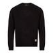Фотографія Кофта чоловічі Carhartt Anglistic Sweater (I010977-SPECKLED-BLACK) 1 з 4 в Ideal Sport