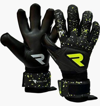 Футбольні рукавиці унісекс Redline Redline Magnetic Black Rlm88 (RLM88), 3XS, WHS, < 10%, 1-2 дні