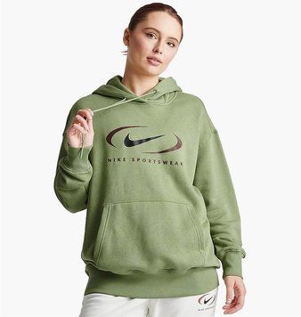 Кофта жіночі Nike W Nsw Flc Os Po (FN7698-386), M, WHS, 10% - 20%, 1-2 дні