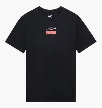 Футболка чоловіча Puma House Of Graphics Black (688894-01), M, WHS, 1-2 дні