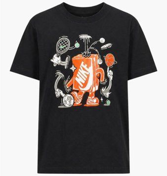 Футболка детская Nike Sportswear Black (IO1995-010), L, WHS, 1-2 дня