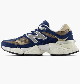 Кроссовки женские New Balance 9060 Navy Mushroom (U9060LBB), 37.5, WHS, 10% - 20%, 1-2 дня