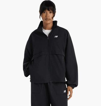 Вітровка жіноча New Balance Trackside Woven Black (WJ61J16CBK), S, WHS, 1-2 дні