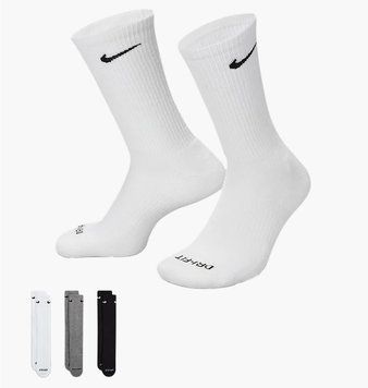 Шкарпетки Nike U Nk Everyday Plus Cush Crew (SX6888-964), 38-42, WHS, 10% - 20%, 1-2 дні
