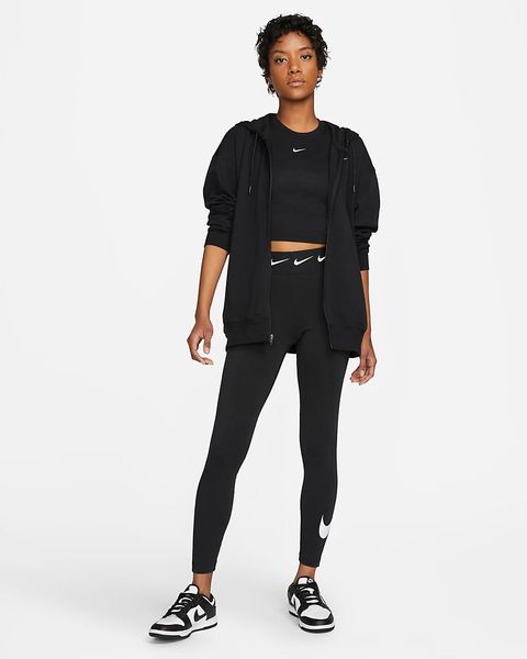 Кофта жіночі Nike Women's Oversized Jersey Full-Zip Hoodie (DM6415-010), L, WHS, 30% - 40%, 1-2 дні