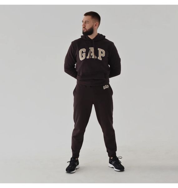 Брюки чоловічі Gap Logo Fleece Pants Turkish Coffee (221236531), XS, WHS, 10% - 20%, 1-2 дні