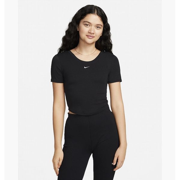 Футболка женская Nike Sportswear Chill Knit Tight Scoop (FN3664-010), S, WHS, 1-2 дня