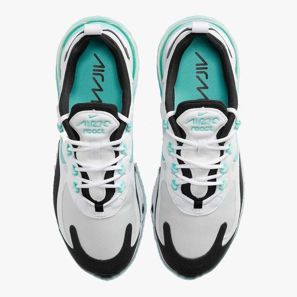 Кросівки жіночі Nike Air Max 270 React "Photon Dust Aurora Green Black" (CJ0619-001), 37.5, WHS, 10% - 20%