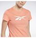 Фотографія Футболка жіноча Reebok Training Essentials Vector Graphic Peach (GI6640) 6 з 7 в Ideal Sport